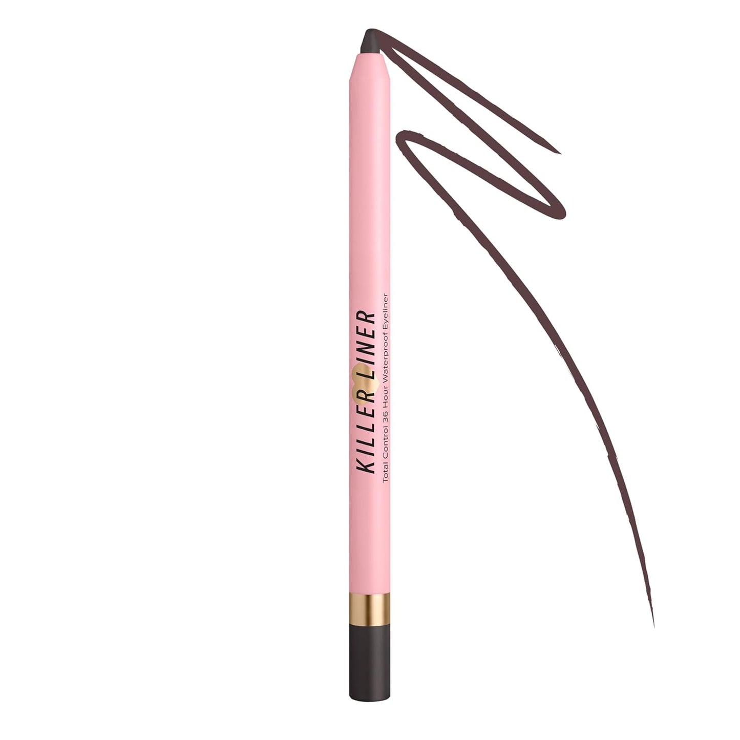 Too Faced Killer Liner - 36-Hour Waterproof Gel Eyeliner Pencil | Long-Lasting, Non-Flaking, 0.04 Ounce