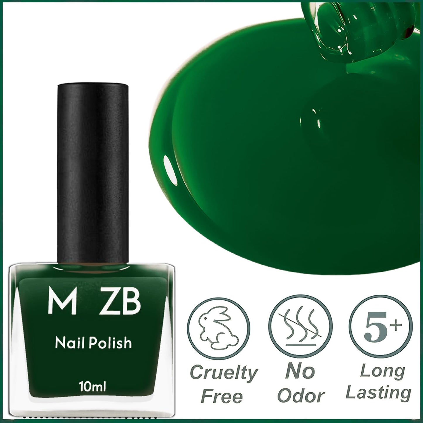 KAHSOSE Water Based Clear Pink Nail Polish-Translucent Jelly Finish-Tinted Nail Polish for Girls & Women-Quick Dry-No UV Light Needed, 10ML