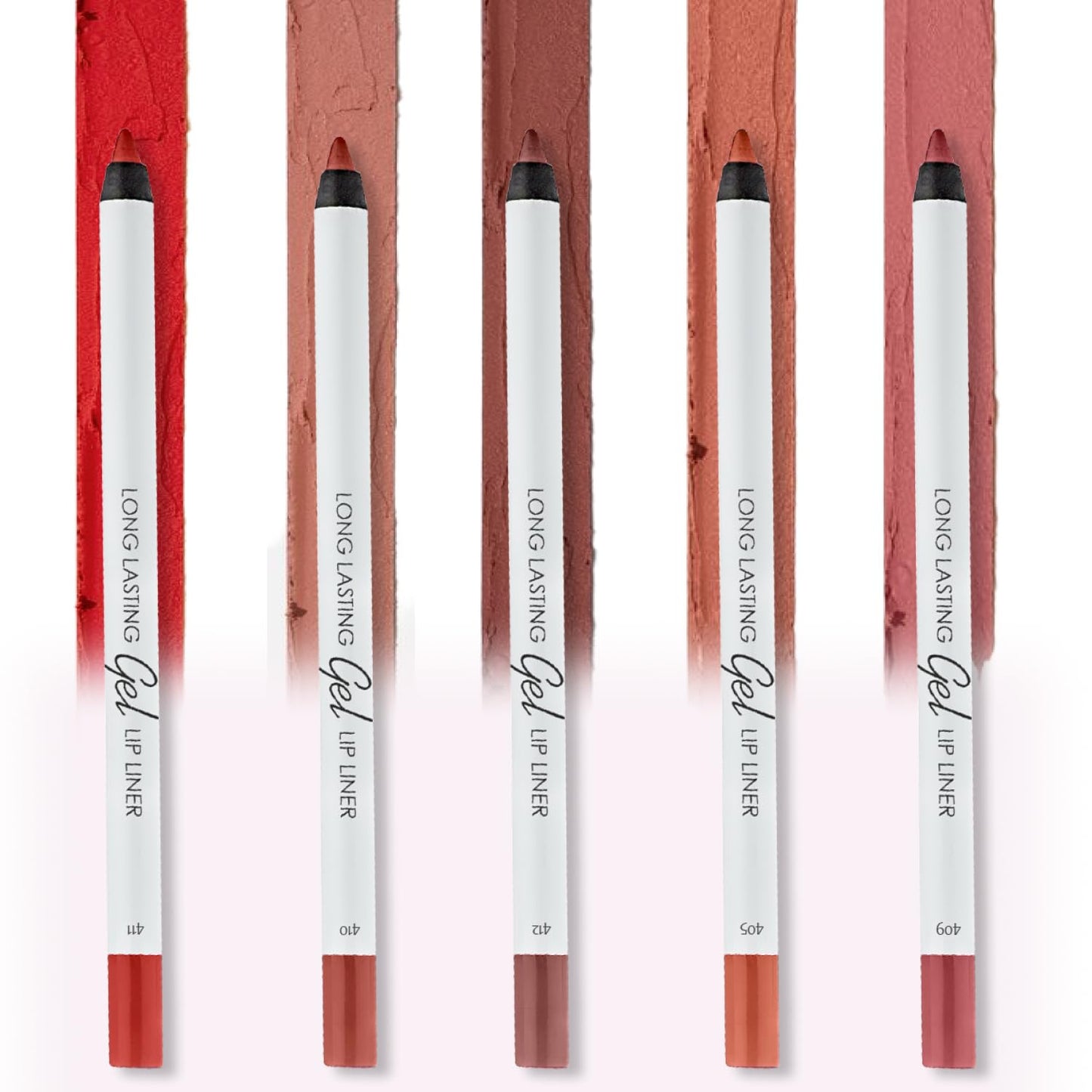 Lamel Gel Lip Liner Pencil - Waterproof 2-in-1 Lip Liner | Nude, 8-Hour Wear, High Pigment, Creamy Texture