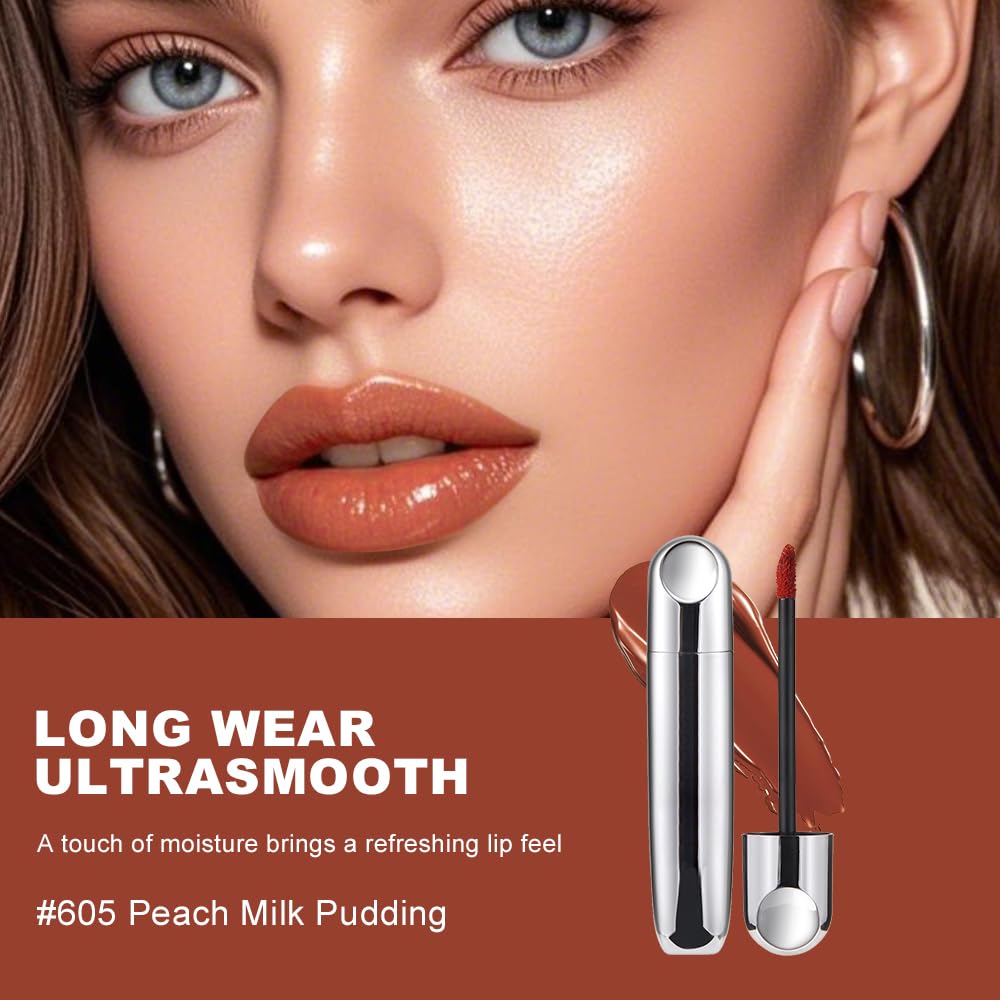 Mirror Shine Lip Gloss - Hydrating Airy Lip Tint for Juicy, Plump Lips | Clear Non-Sticky Finish