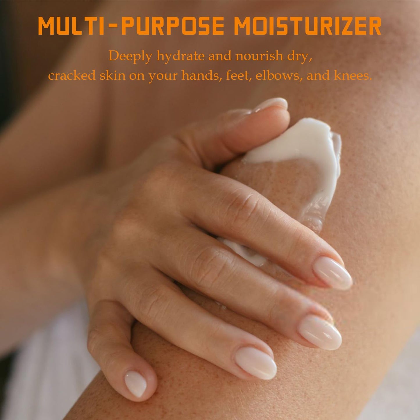Urea Cream 60% with 2% Salicylic Acid - Fragrance-Free Moisturizing Lotion for Dry Cracked Skin | 6.76 OZ