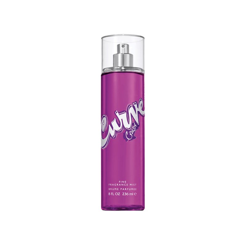 Curve Crush Fine Fragrance Mist for Women, Casual Day or Night Floral Scent, 8 fl oz