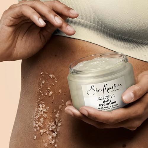 SheaMoisture Virgin Coconut Oil Body Scrub - 12 oz Daily Hydration