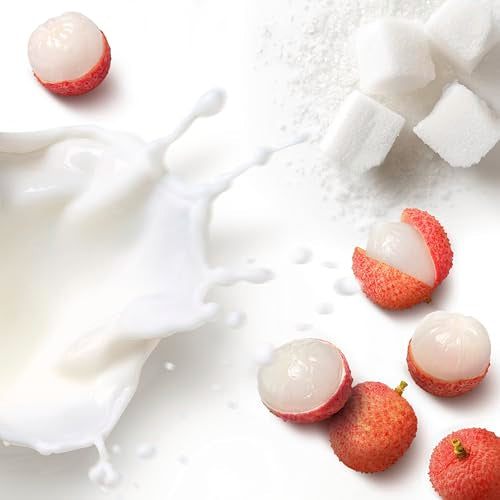 Dove Whipped Shower Foam Coconut & Lychee 10.3 oz (Pack of 2) - Hydrating