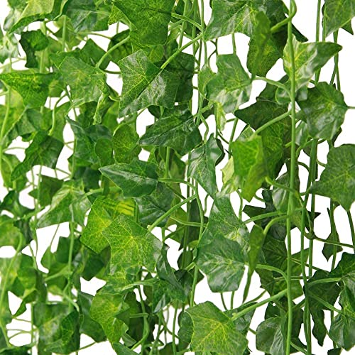 Artificial Ivy Garland - 12 Pack 84 Feet Hanging Vines for Home Decor