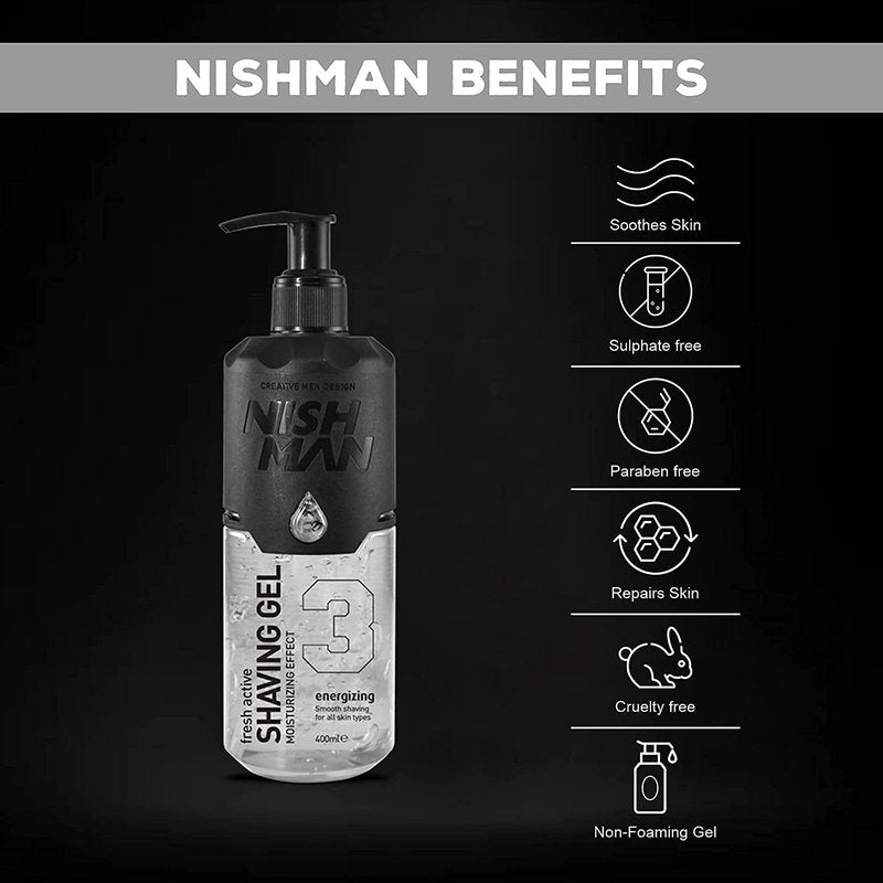 Nishman Shaving Gel 03 400 ml
