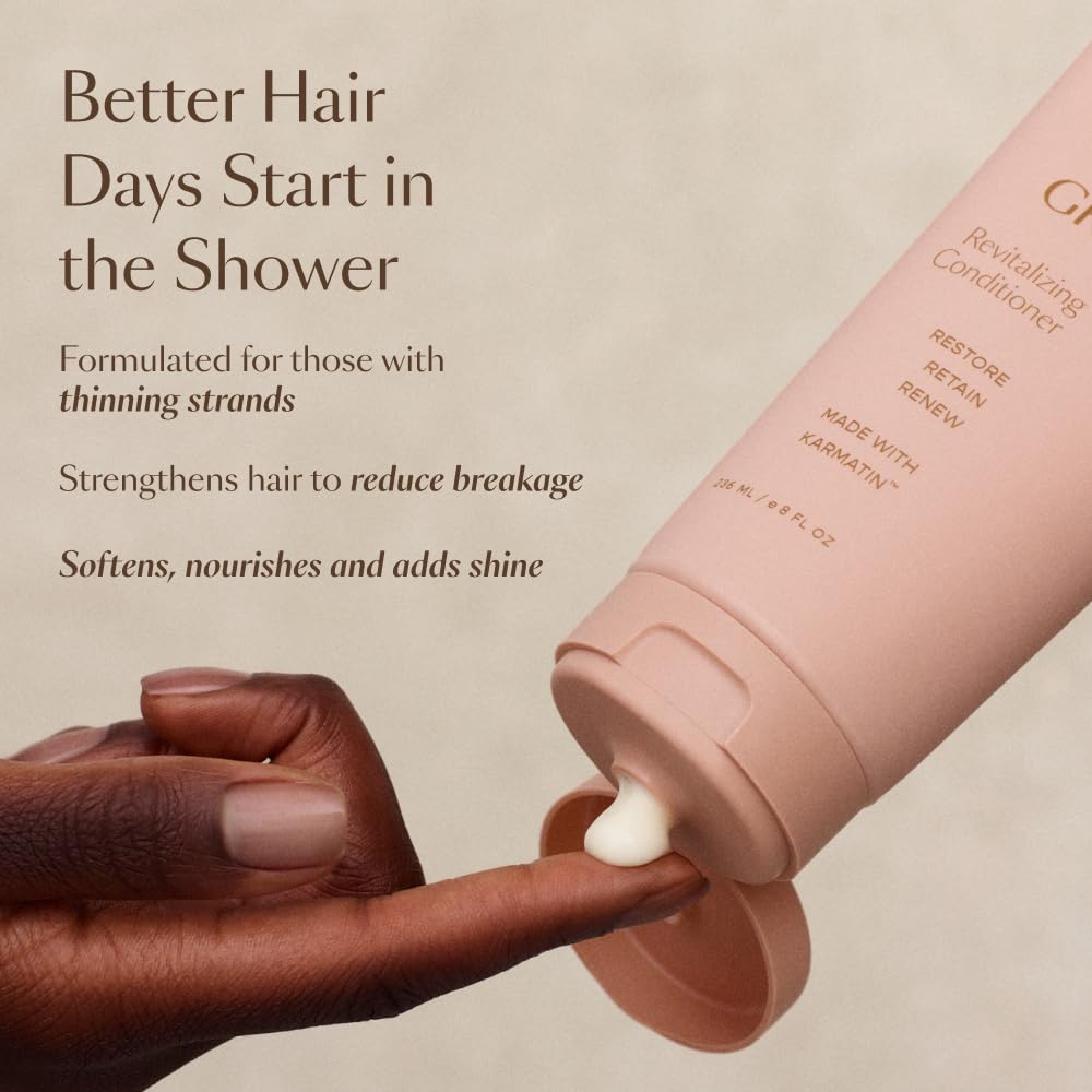 Revitalize Thinning Hair with VEGAMOUR GRO Conditioner - Smooth, Strengthen & Shine | Vegan, Cruelty-Free, Color Safe