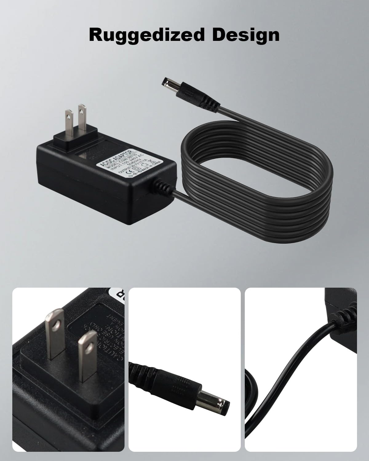 29.7V 1A Carpet Cleaner Charger Fit for Bissell Little Green Cordless Carpet Cleaner, 3682 Power Adapter Cord