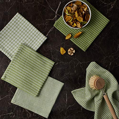 DII 100% Cotton Dishcloth Set of 5 - 12x12