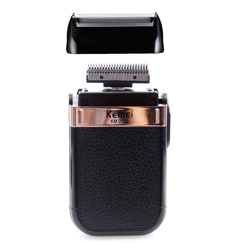 KEMEI Men's Electric Razor Waterproof Reciprocating Razor Cordless Precision Beard Trimmer Twin Blade USB Rechargeable Grooming Razors,Shaving & Hair Removal Products, KM-2024