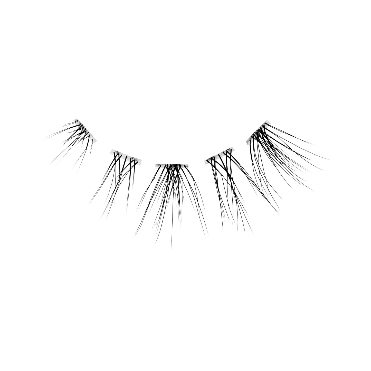 Kiss Lash Atelier Professional Lash Extension Kit, ‘Natural’, Pre-Mapped False Eyelashes, 46 Lash Clusters & 36 Individual Lashes, Last For Up To 7 Days, Glue Ring, Applicator