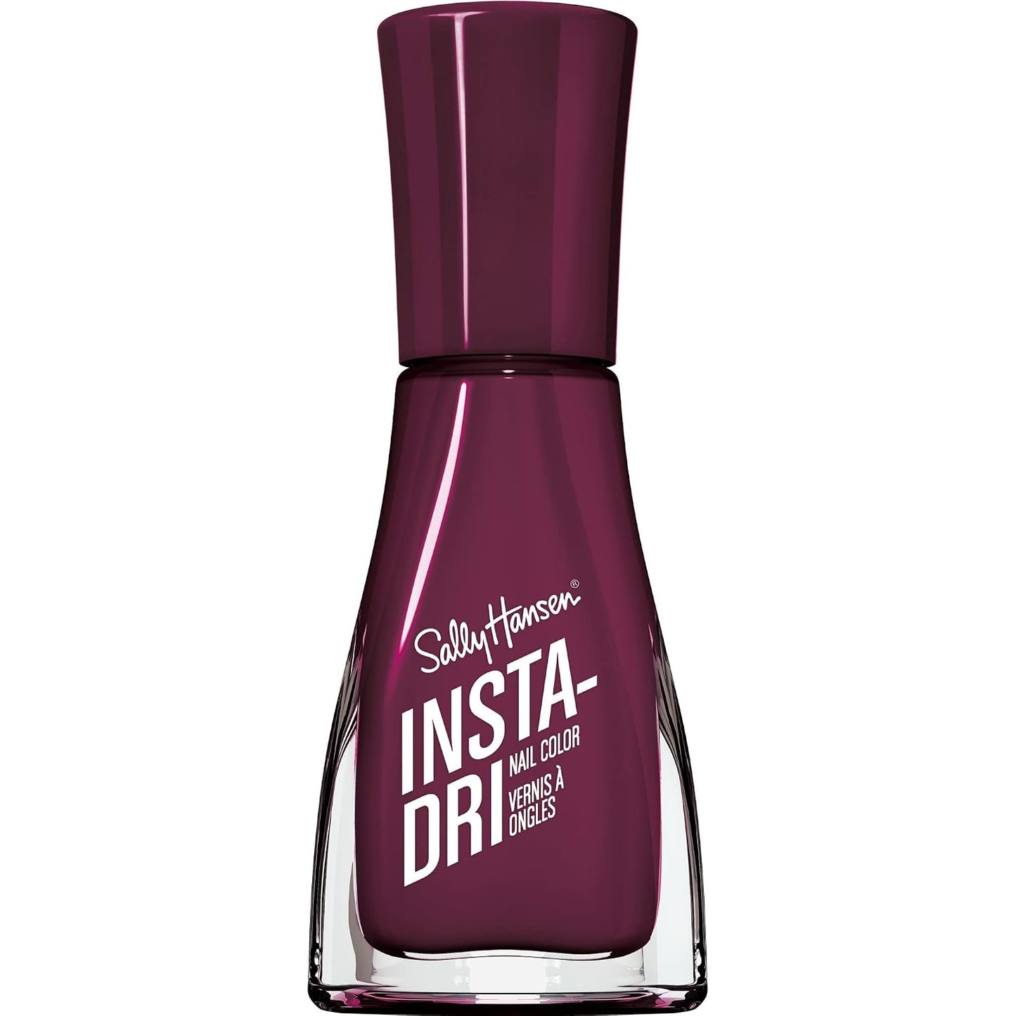 Sally Hansen Nail Polish - Dragon Fruit Crush | Quick-Dry Satin-Matte Finish, One-Coat Application, 0.31oz