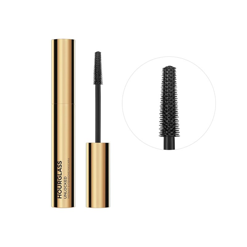 Hourglass Unlocked Instant Extension Mascara - Dramatic Lift & Definition for Natural-Looking Lashes | Smudge-Proof, Flake-Free Wear