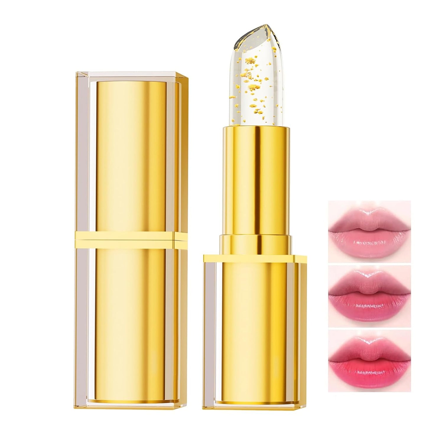 Color Changing Lipstick - PH Adjusting Hydrating Formula | Long Lasting Moisturizing Lip Gloss for Women