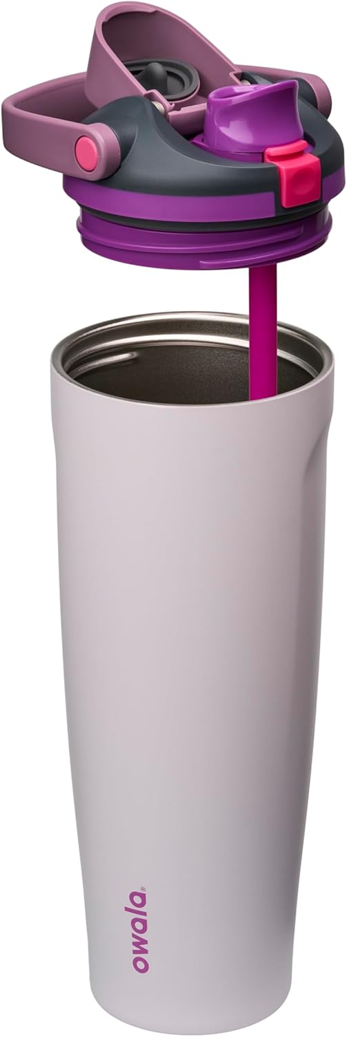 Owala FreeSip Sway Insulated Stainless Steel Water Bottle - 40oz, Two-Way Spout, BPA Free, Leak Proof, Ideal for Travel & Sports