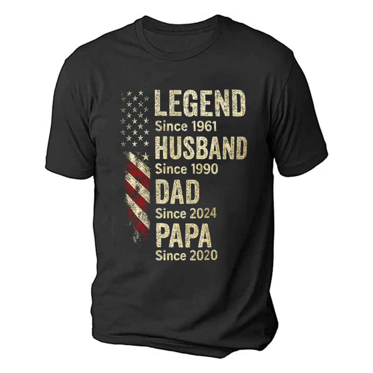 Personalized Dad Shirt, Legend Husband Daddy Papa Customized Tshirt, Personalized Gifts for Grandpa, Dad Fathers Day Tee, Grandpa Papa Shirt, Gifts for Men Hoodie/1