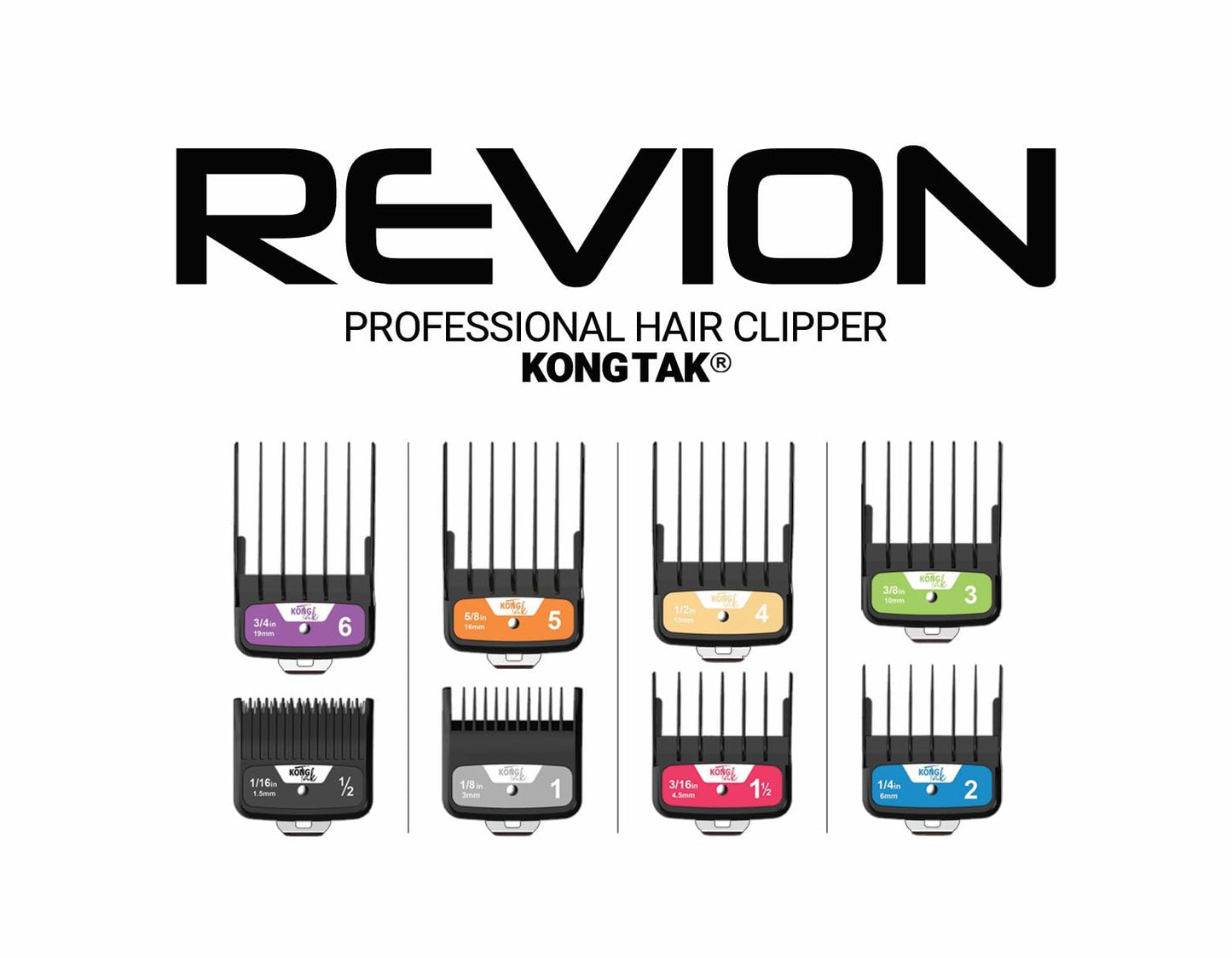 KONG TAK REVION Professional Hair Clipper with Digital Brushless Motor and FAPER DLC Blade