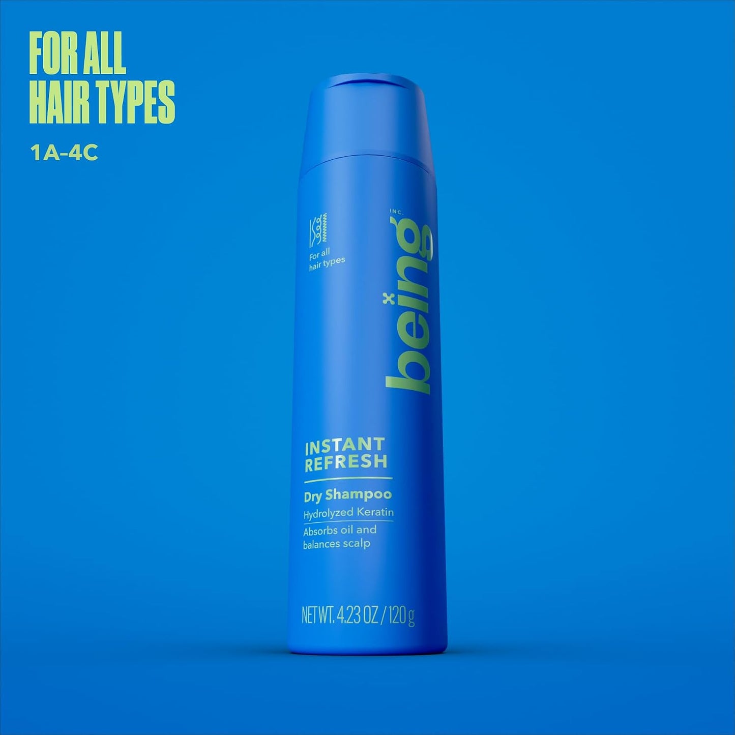 Instant Refresh Dry Shampoo with Keratin - 4.23 Oz | Pack of 2 for Quick Volume Boost