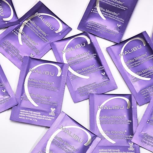 Malibu C Mini Rehab Blondes Hair Remedy - 2 Pack Vitamin Complex Treatment