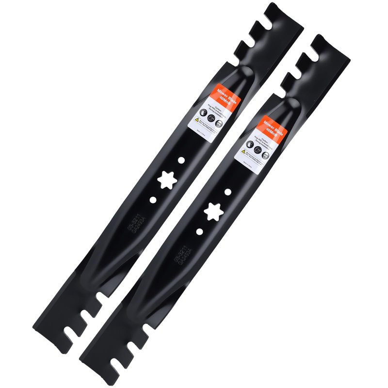 Grasscool 42 inch Mower Blades for Cub Cadet Ultima ZT1-42 XT1-42 LT42 Troy Bilt Bronco Pony 42" Zero Turn Riding Replace 942-0616A 742-0616A Mulching