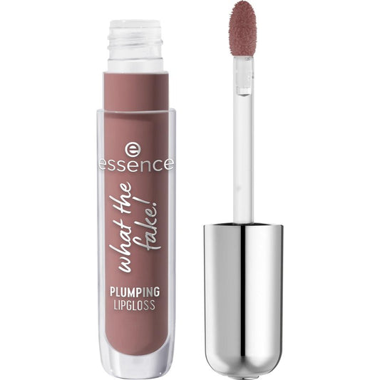 essence | What The Fake! Plumping Lipgloss | High-Shine, Glass-Like Finish | Instant Plumping Effect | Infused with Hyaluronic Acid | Vegan & Cruelty Free (103 | Bare But Better)