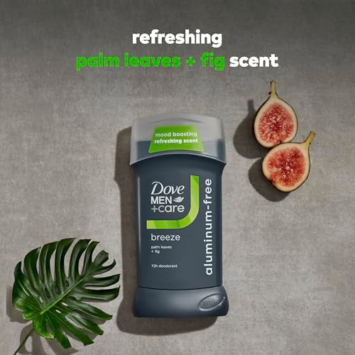 DOVE MEN+CARE Breeze Fragranced Deodorant Stick 3 oz - Aluminum-Free, 72-Hour Odor Protection