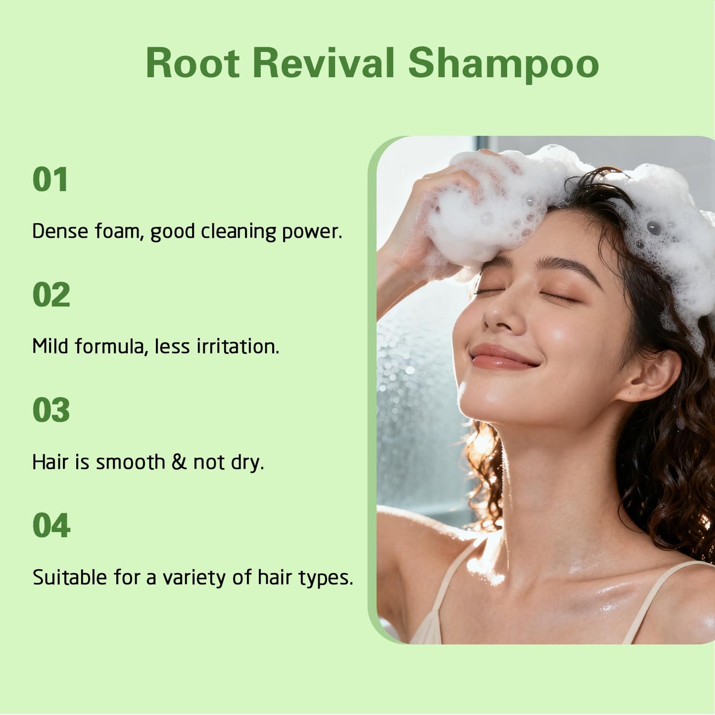 Root Revival Shampoo - Nourishing Hair Bloom Complex for Stronger, Fuller Hair | 3.38 FL OZ