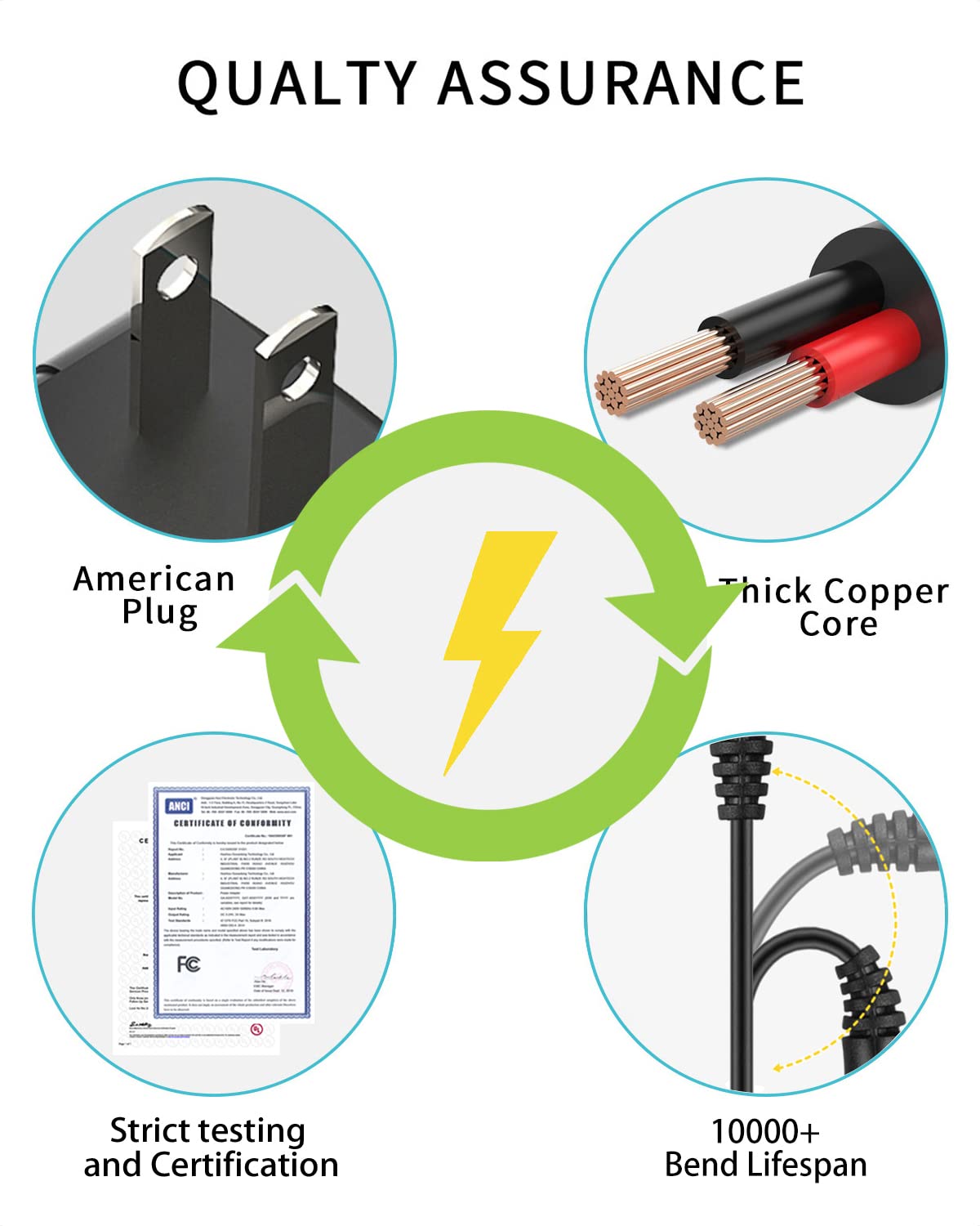 18V 1A AC DC Power Supply Adapter, US Wall Charger, DC Plug 5.5x2.1mm & 2.5mm Compatible with for 18volt (0.1A 0.15A 0.2A 0.25A 0.3A 0.4A 0.5A 0.6A 0.7A 0.8A 0.9A) 100mA~1000mA Equipment