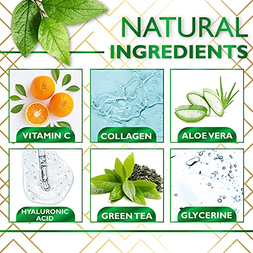 Lorelis Lab Green Tea Eye Patches - 60 Count for Puffy Eyes & Dark Circles