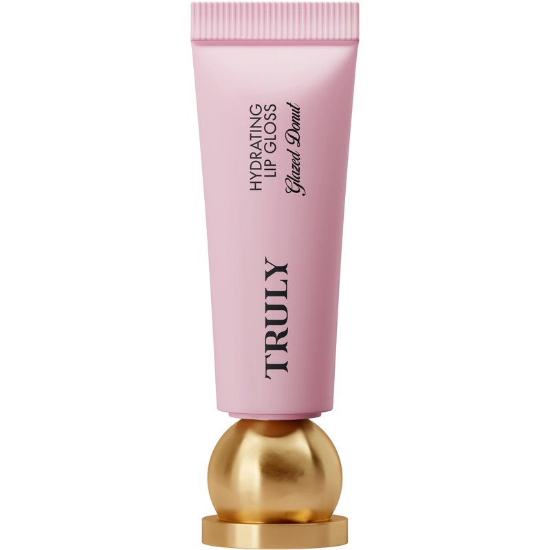 Truly Beauty Glazed Donut Hydrating Lip Gloss | High Shine & Tinted, Infused with Hyaluronic Acid, Jojoba Oil & Shea Butter