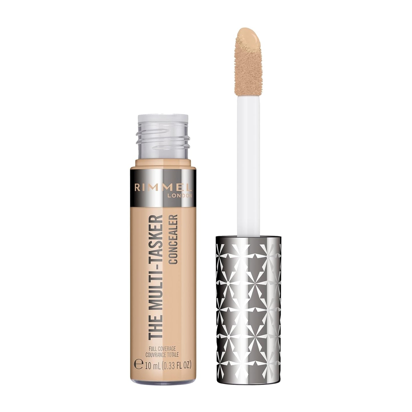 Rimmel London Multi-Tasker Concealer - Crease-Proof, Waterproof, 24-Hour Wear, 040 Ivory, 0.33oz