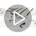 TVWOO Gold Wrap Around Curtain Rod - Adjustable 28-48" Room Darkening