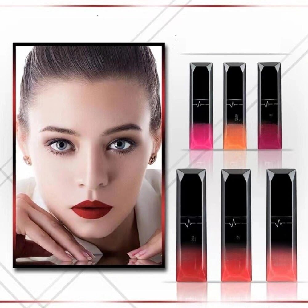 21 Colors Matte Liquid Lip Gloss - Non Transfer Proof, Long Lasting 10Hrs Glossy Lipstick, Kiss Proof & Hydrating Lip Stain Wear (21)