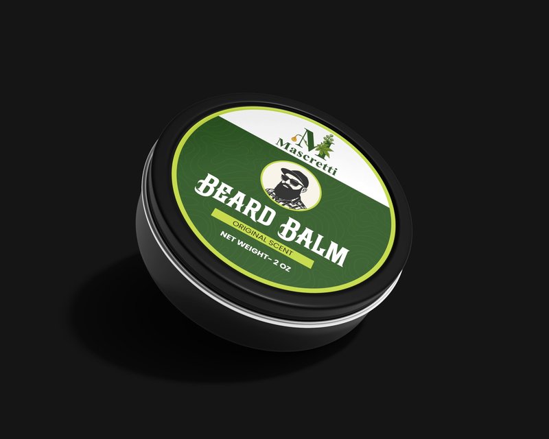 Mascretti Premium Beard Balm, Styling and Conditioning
