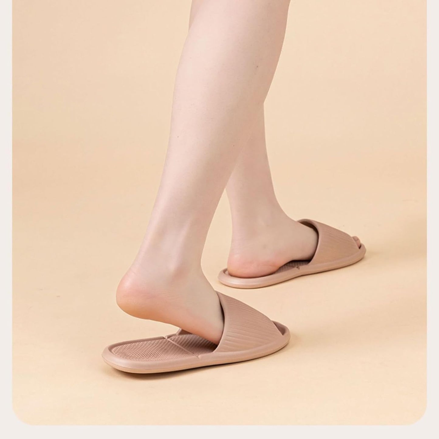 Foldable Shower Shoes - Non-Slip Travel Slippers for Hotel & Spa | Lightweight EVA Quick-Drying Slides