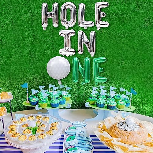 Hole in One Golf 1st Birthday Balloon - 18 Inch Foil Decoration