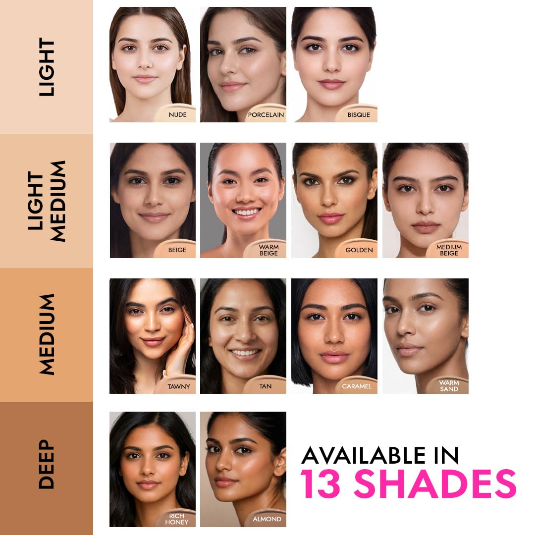 L.A. Girl Tinted Foundation - Medium Beige | Flawless Coverage & Lightweight Formula