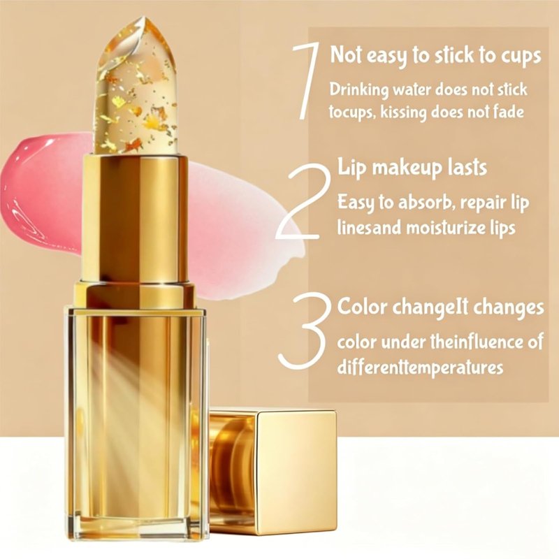 Color Changing Lipstick for Older Women - Areliaa Skin-Adaptive Formula | 1Pc