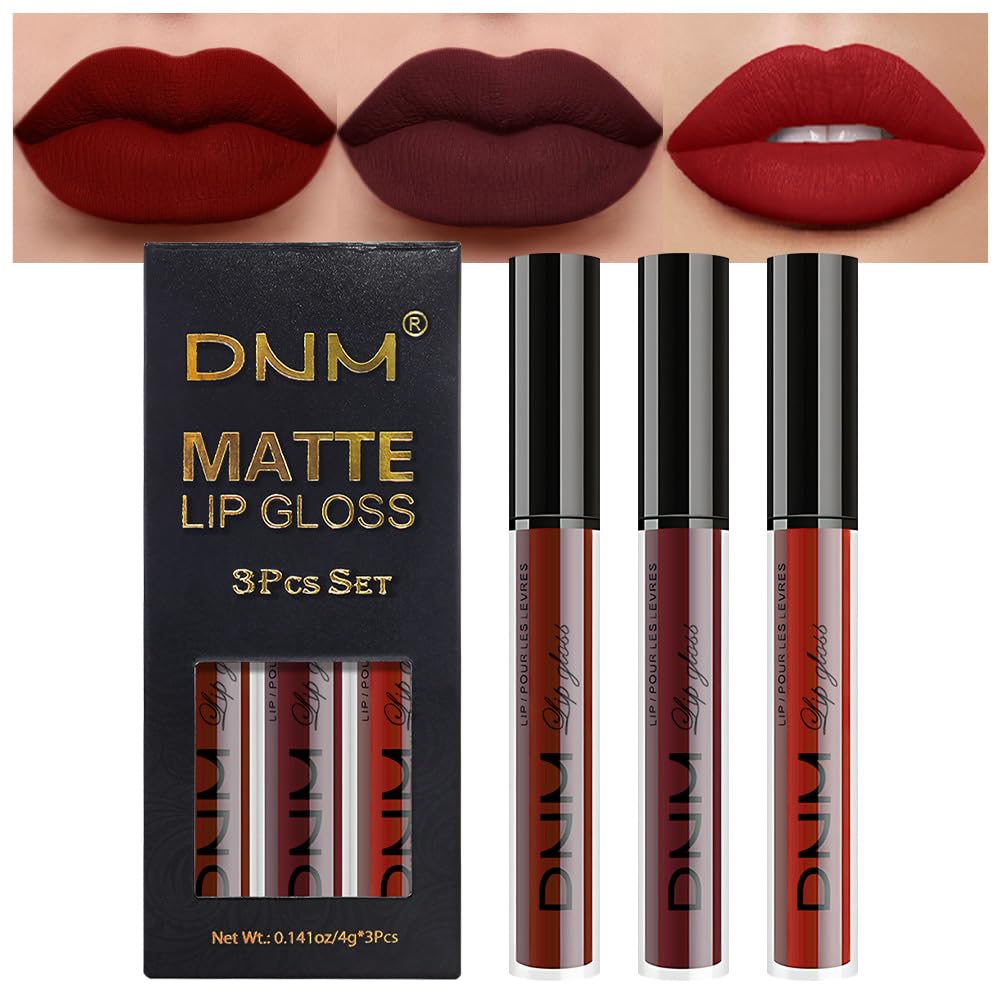 Medium Brown Beige Lip Liner & Matte Lipstick Set - Vegan, Long-Lasting, Waterproof | 2 Pcs