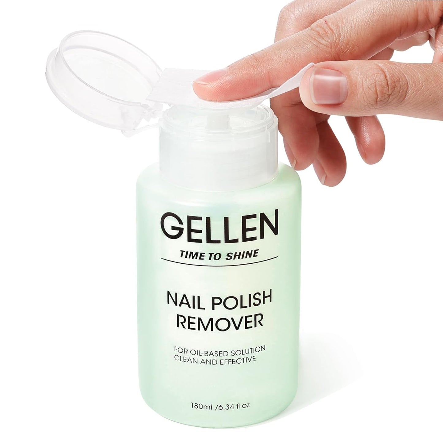 Non Acetone Nail Polish Remover - Quick Dry Formula, Gentle Pump | 6.09 Fl Oz