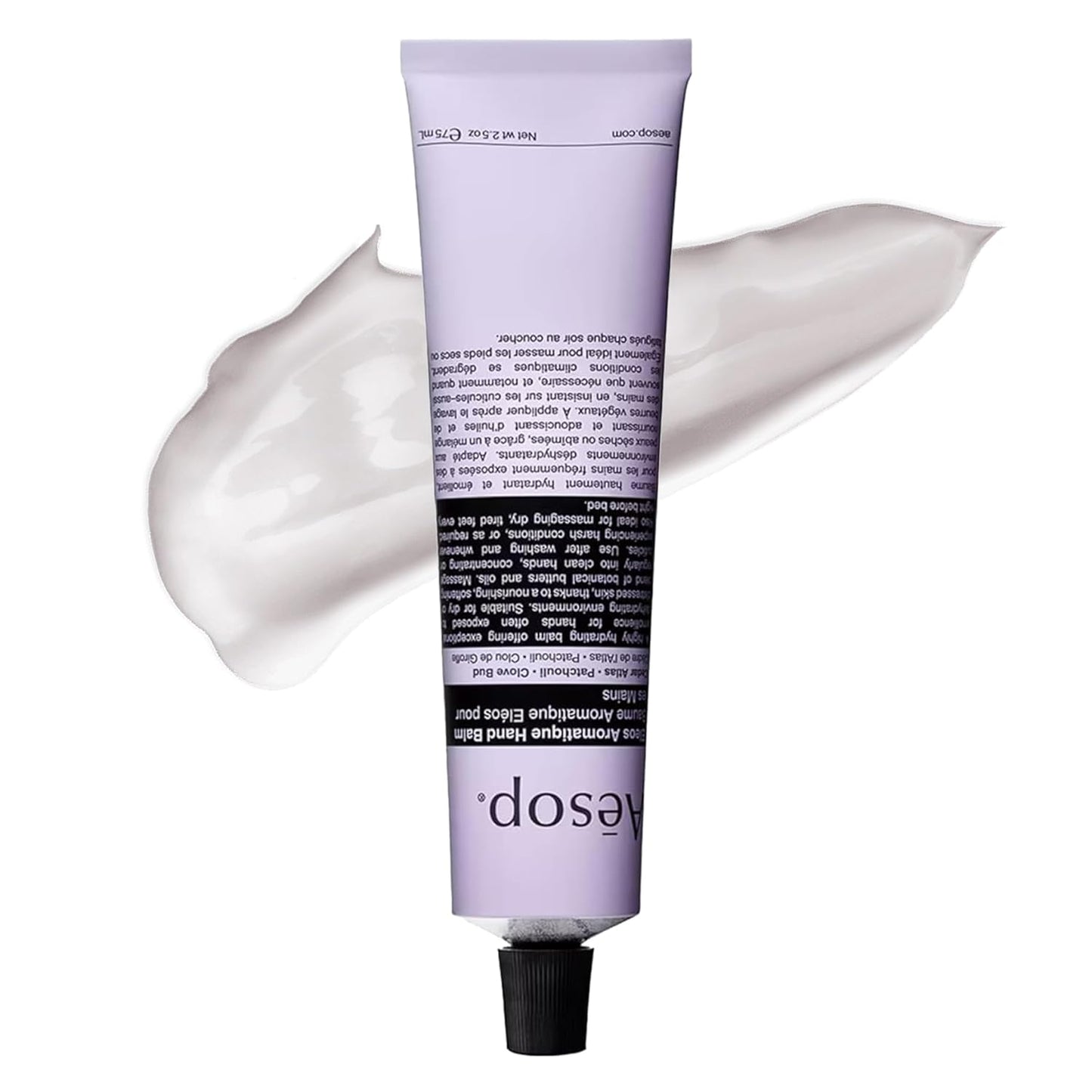 Aesop Eleos Hand Balm - Nourishing Shea Butter & Coconut Oil | Travel Size 2.4 oz / 75 mL