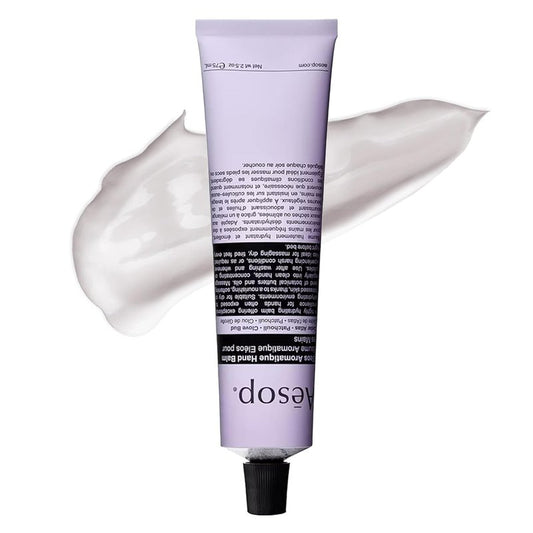 Aesop Eleos Hand Balm - Nourishing Shea Butter & Coconut Oil | Travel Size 2.4 oz / 75 mL