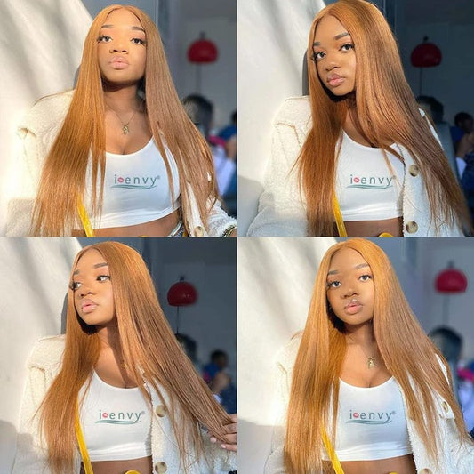 #30 Brown Human Hair Bundles Straight Bundles 26 28 30 Inch Brown Straight Bundle Unprocessed Brazilian Virgin Weave Hair 3 Bundle 50 Gram Per Bundle