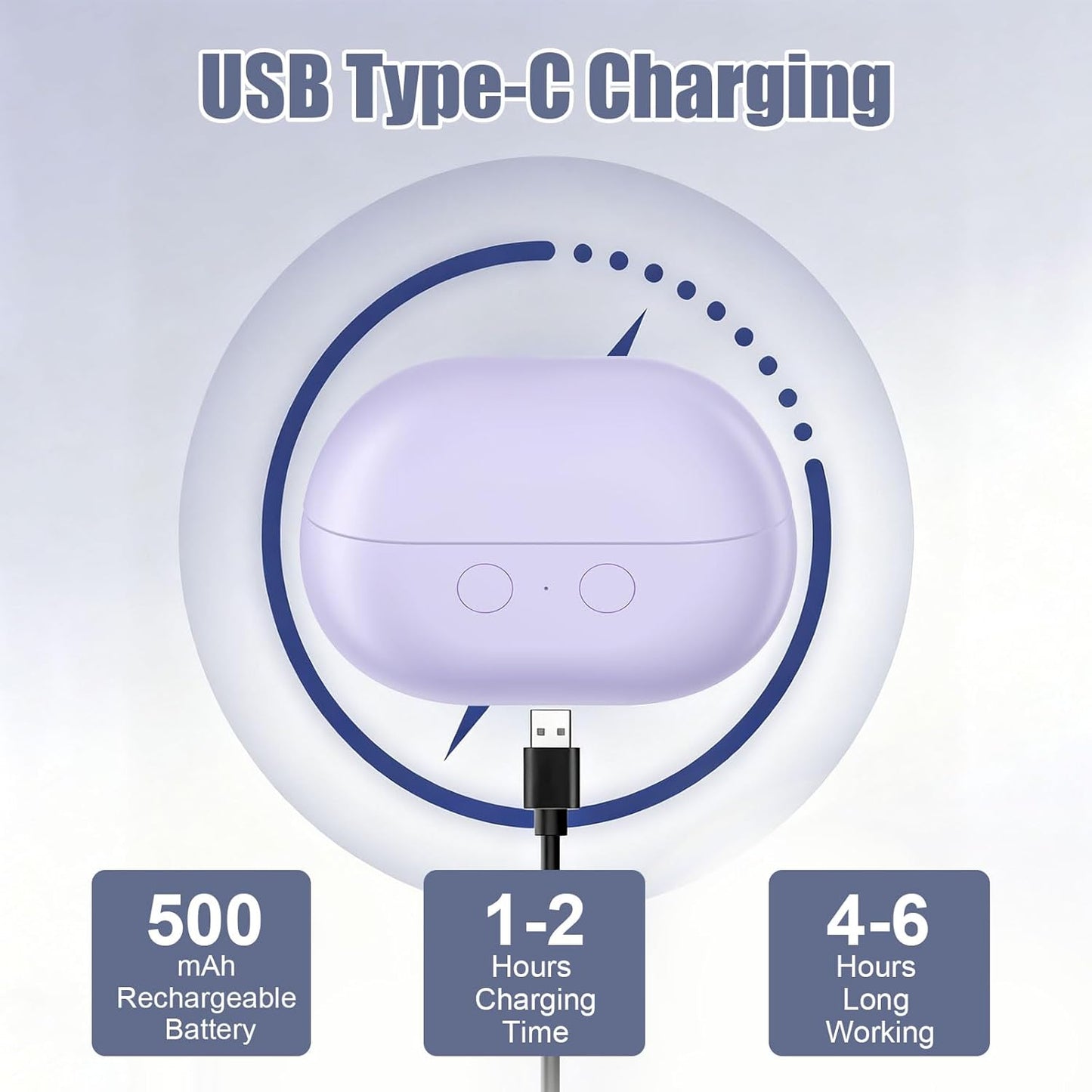 Electric Nail Clipper - Effortless Grooming Tool for Quick Nail Care | Purple Color