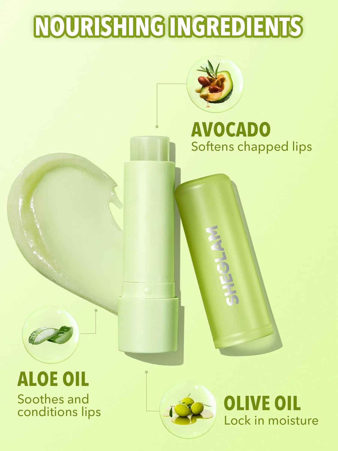 Color Changing Moisturizing Lipstick - Tinted Lip Balm with Magic Temperature Change | Avocado