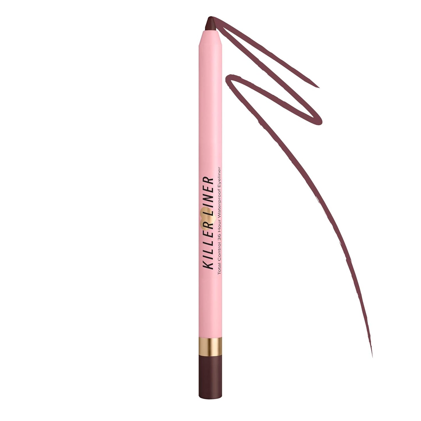 Too Faced Killer Liner - 36-Hour Waterproof Gel Eyeliner Pencil | Long-Lasting, Non-Flaking, 0.04 Ounce