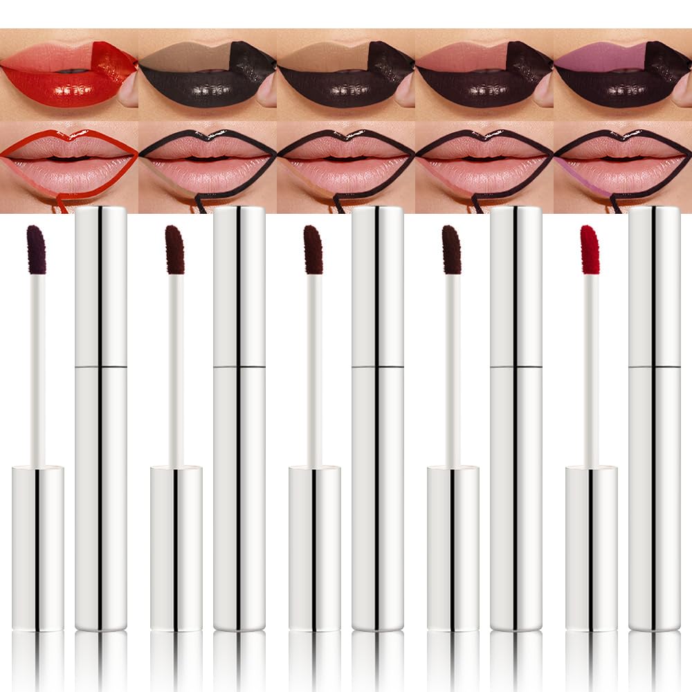 Neutral Nude Hydrating Cream Lipstick - Moisturizing Lip Crayon for Women | Smooth Application, Ombre Shades, 01#