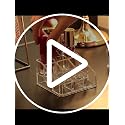Acrylic Lipstick Organizer with 9 Slots - Durable Makeup Display Holder