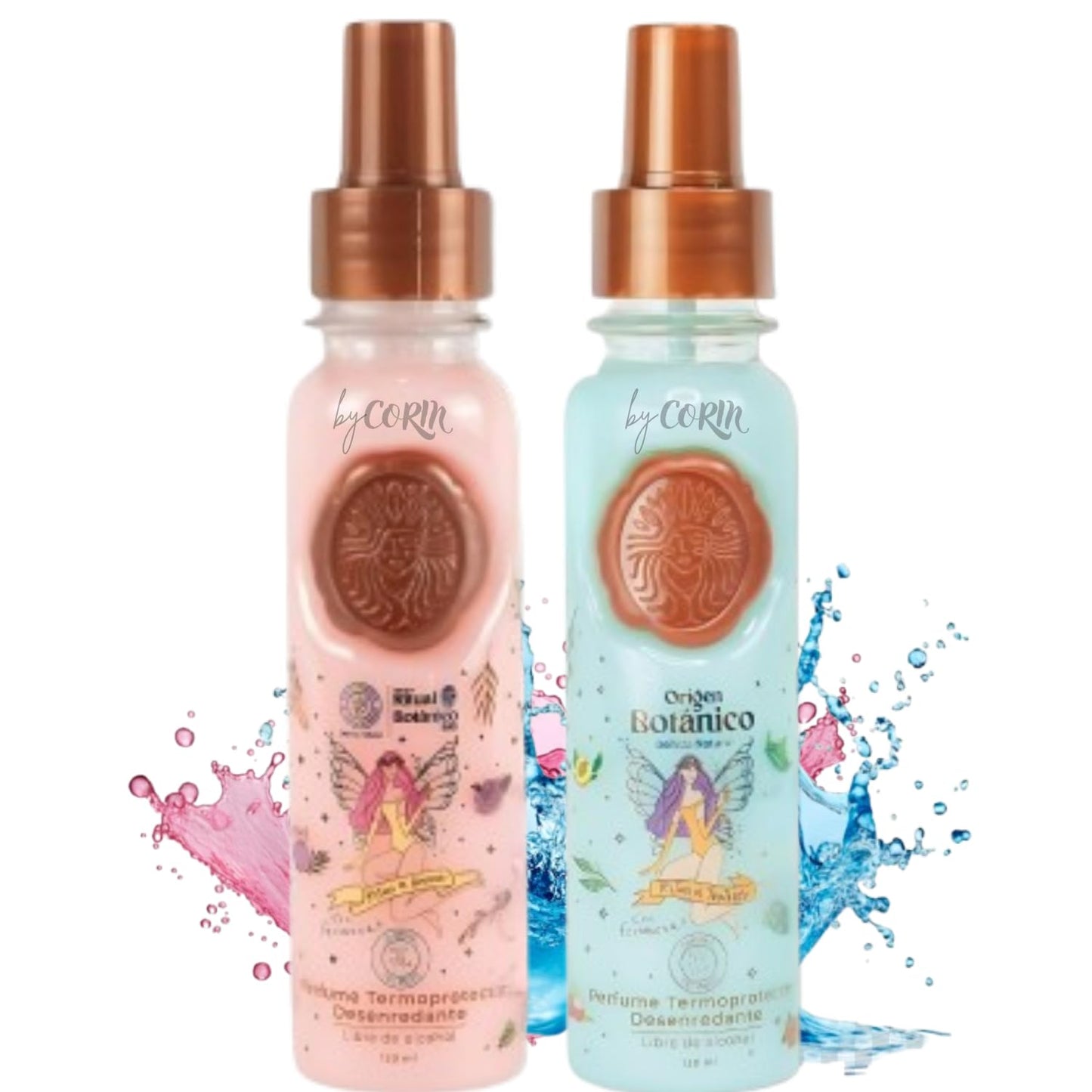 Hair Perfume | Leave-In Conditioner Spray with Frizz Control & UV Protection - 120ML Floral & Fruity Scent