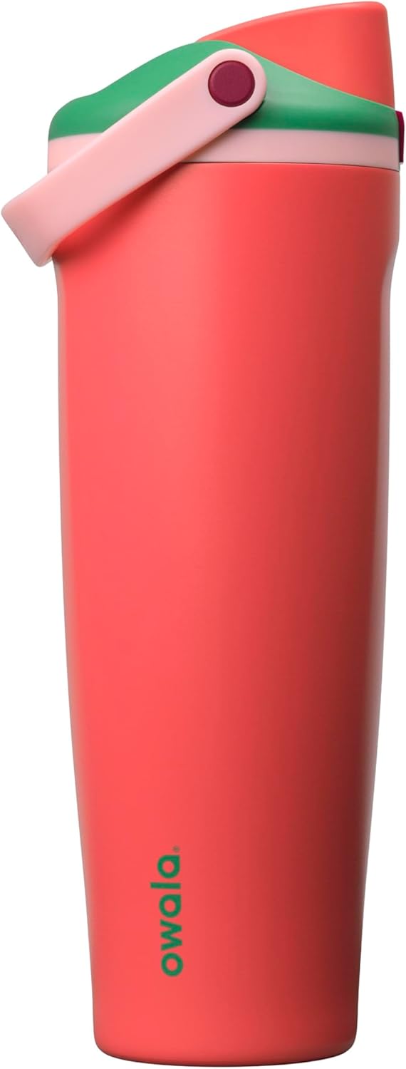 Owala FreeSip Sway Insulated Stainless Steel Water Bottle - 40oz, Two-Way Spout, BPA Free, Leak Proof, Ideal for Travel & Sports
